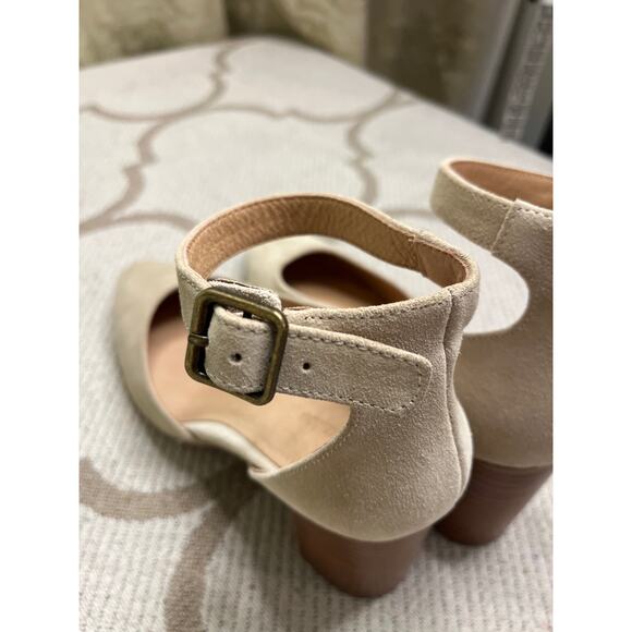 Soludos suede leather Gemma 3” Sand Heels, size 8, MSRP $ 149 - Picture 13 of 15